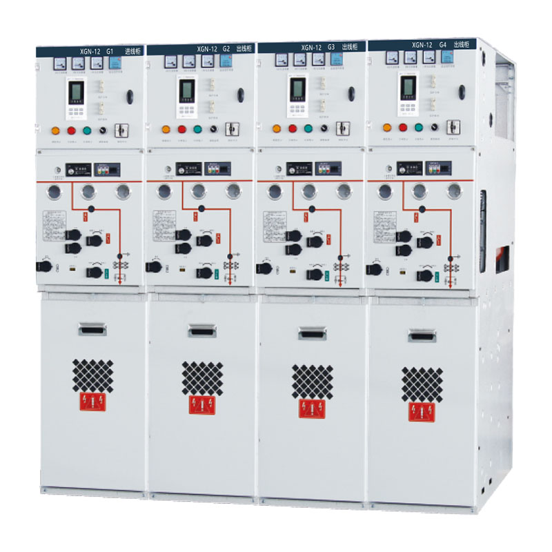 HXGN15-12 box type fixed ring network high voltage switchgear(SF6)